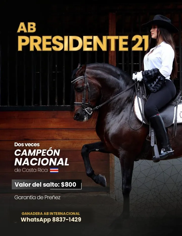Ficha del semental AB Presidente 21